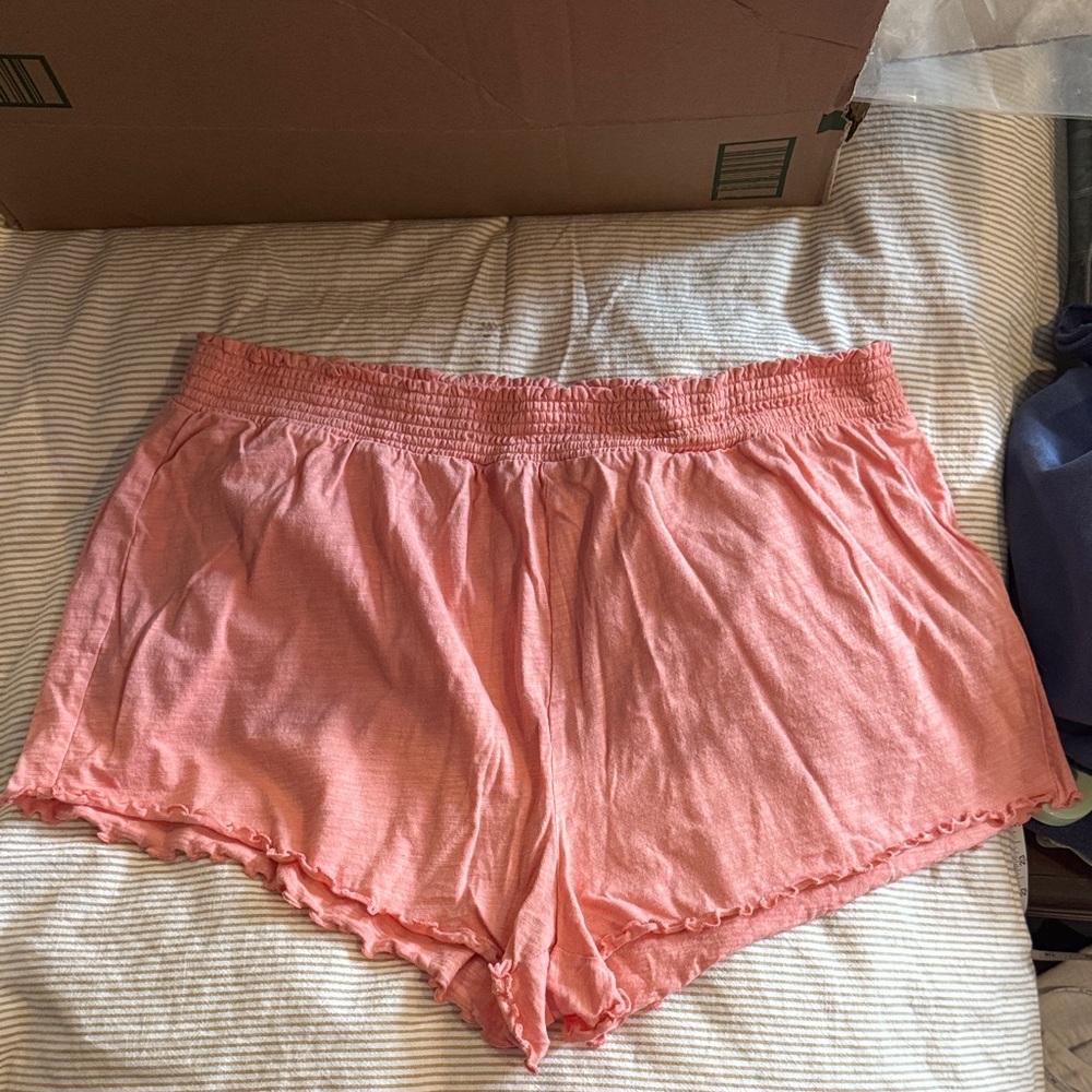Joe Fresh Coral Sleep Shorts
